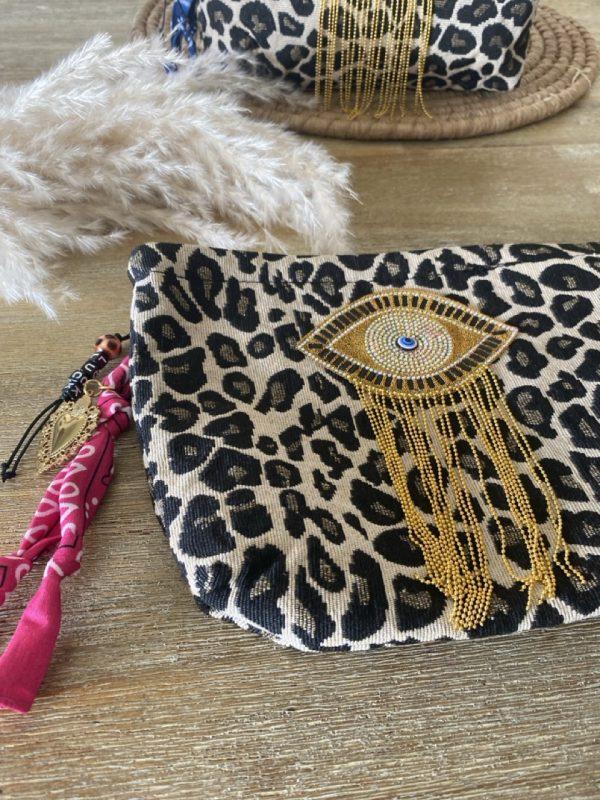 Pochette Bohème Léopard - Oeil protecteur – Image 15