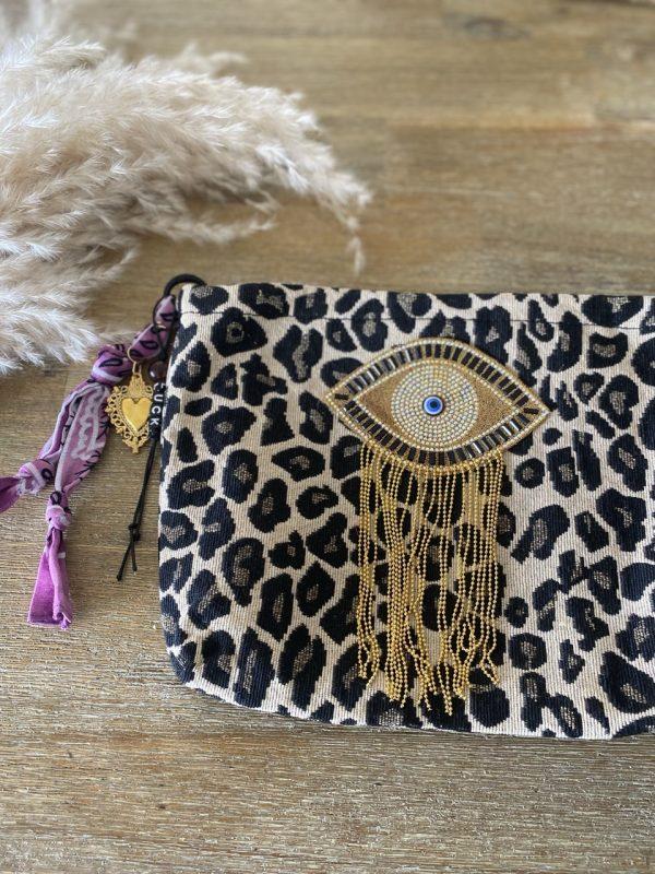 Pochette Bohème Léopard - Oeil protecteur – Image 8