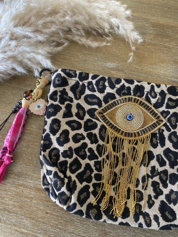 Pochette Bohème Léopard - Oeil protecteur – Image 4