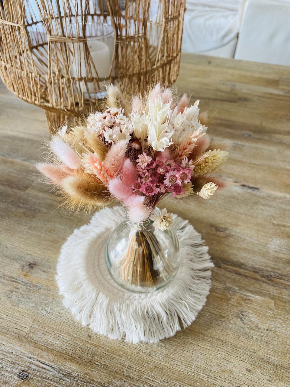 Grand Vase De Sol Moderne 58 Cm - Pour Fleurs Séchées Ou Fraîches - Décoration Salon/Mariage/Bureau