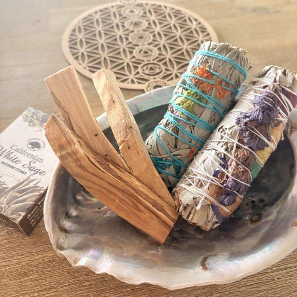 Kit Purification "Rituel" Sauge et Palo Santo - Chakras