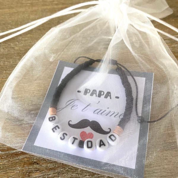 Bracelet Cadeau ' Papa je t'aime'