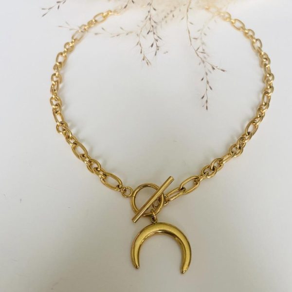 Collier Ras de Cou « Era » – Lune