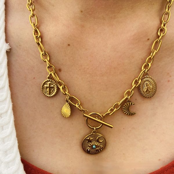 Collier Ras de Cou « Era » – Grigri Constellation
