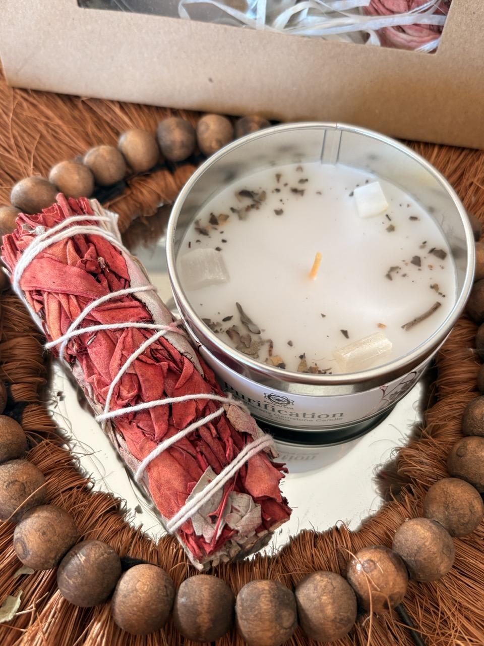Coffret énergie de Noël - Bougie et Sauge – Image 4