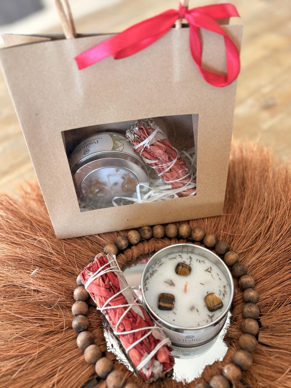 Coffret énergie de Noël - Bougie et Sauge – Image 6