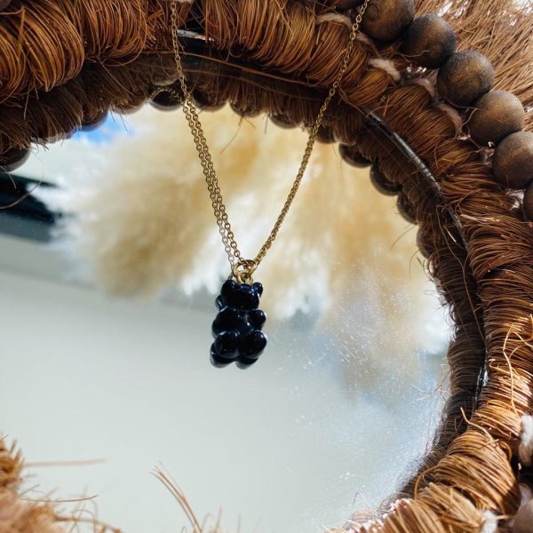 Collier Ourson - Noir