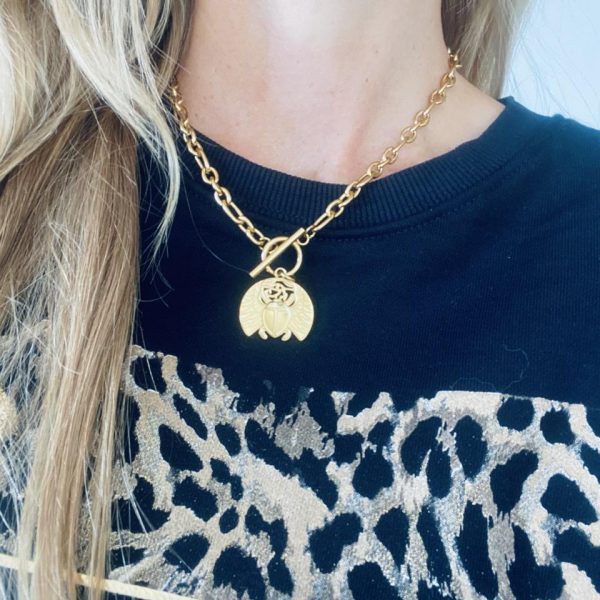 Collier Ras de Cou « Era » – Scarabée