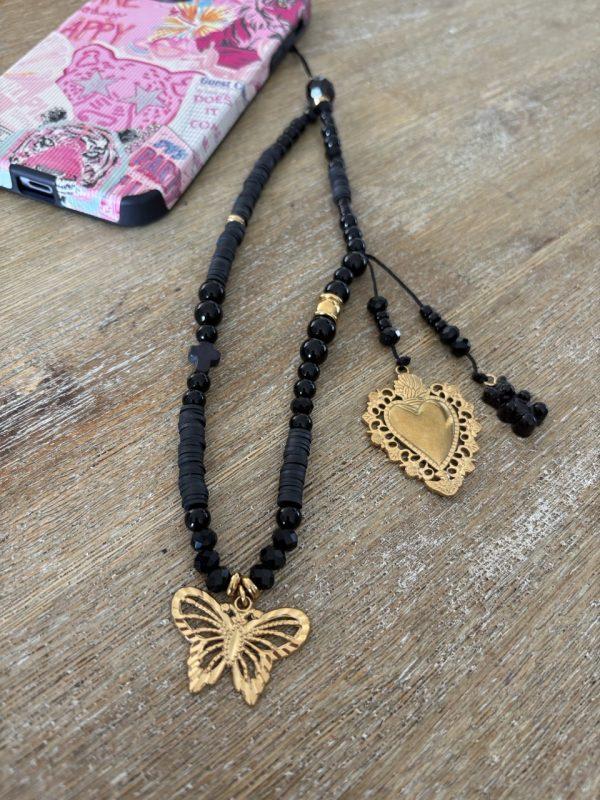 Bijoux de téléphone Boho Noir - Ex Voto – Image 2