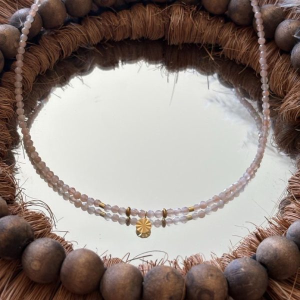 Collier Ras de Cou « Gaïa » – Sunstone