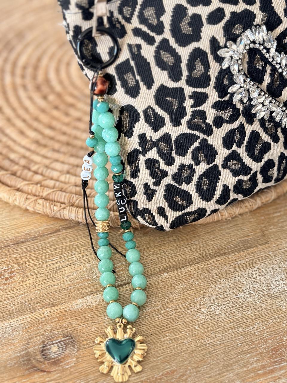 Bijoux de téléphone Amazonite - Message – Image 14