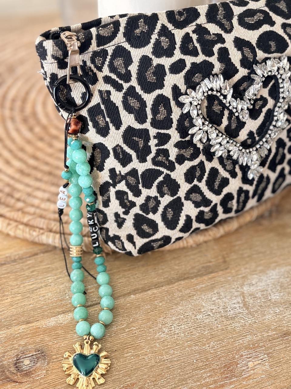 Bijoux de téléphone Amazonite - Message – Image 15