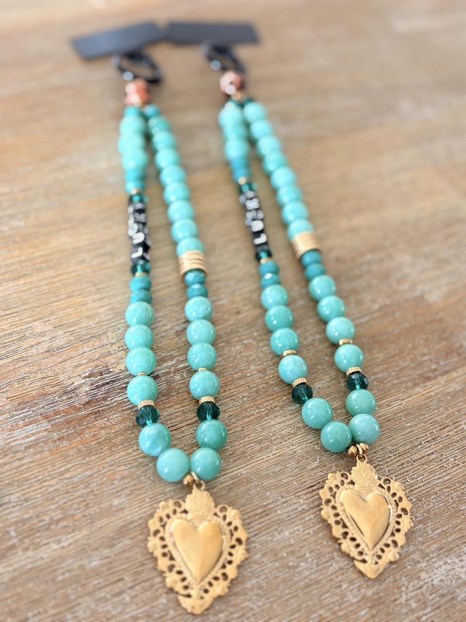 Bijoux de téléphone Amazonite - Message – Image 19