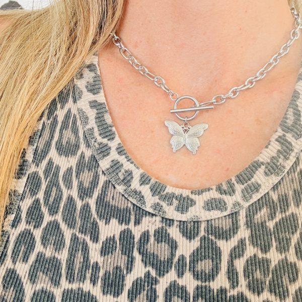 Collier Ras de Cou « Era » – Papillon