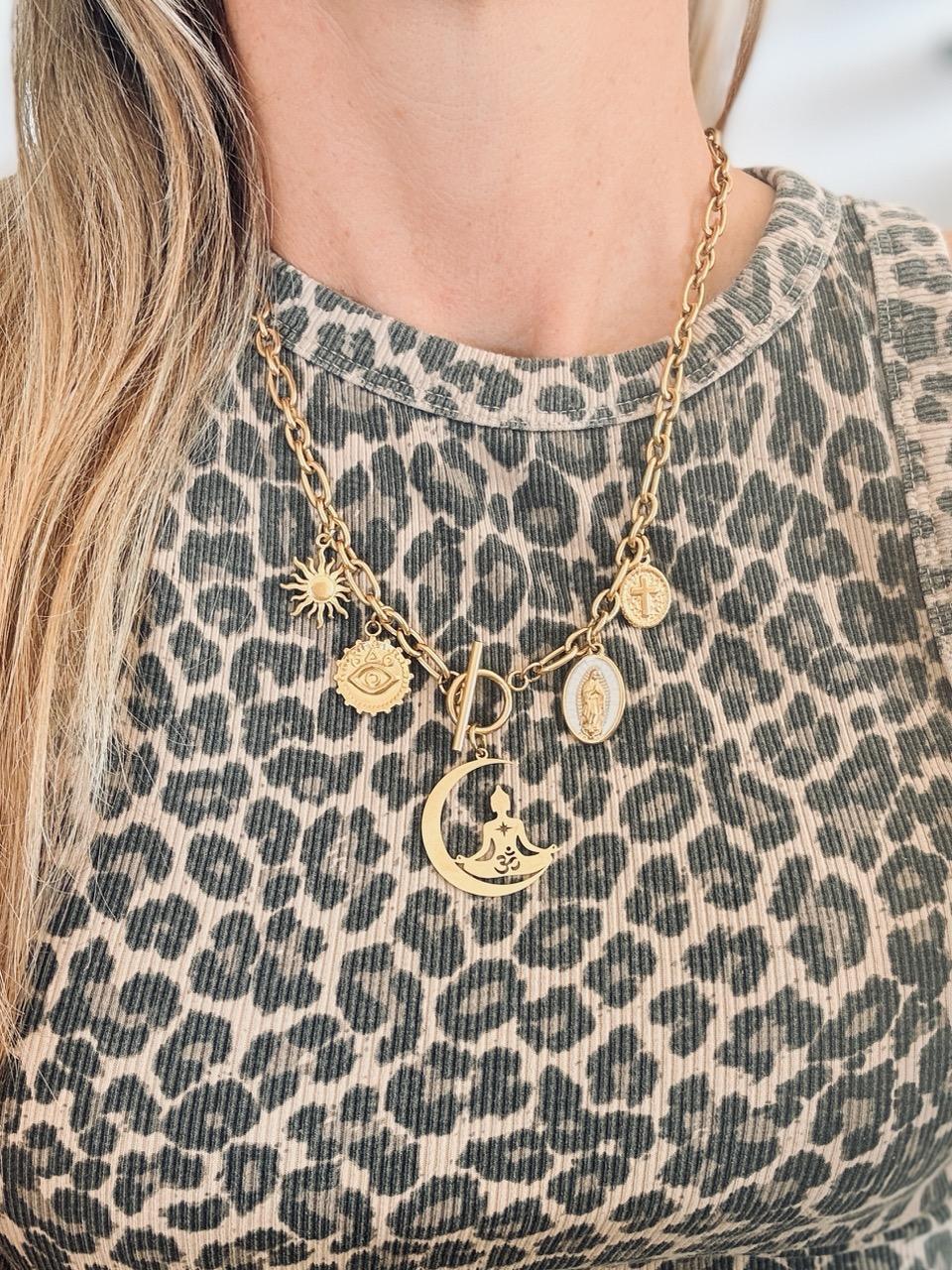 Collier Ras de Cou « Era » – Grigri Spirit – Image 3