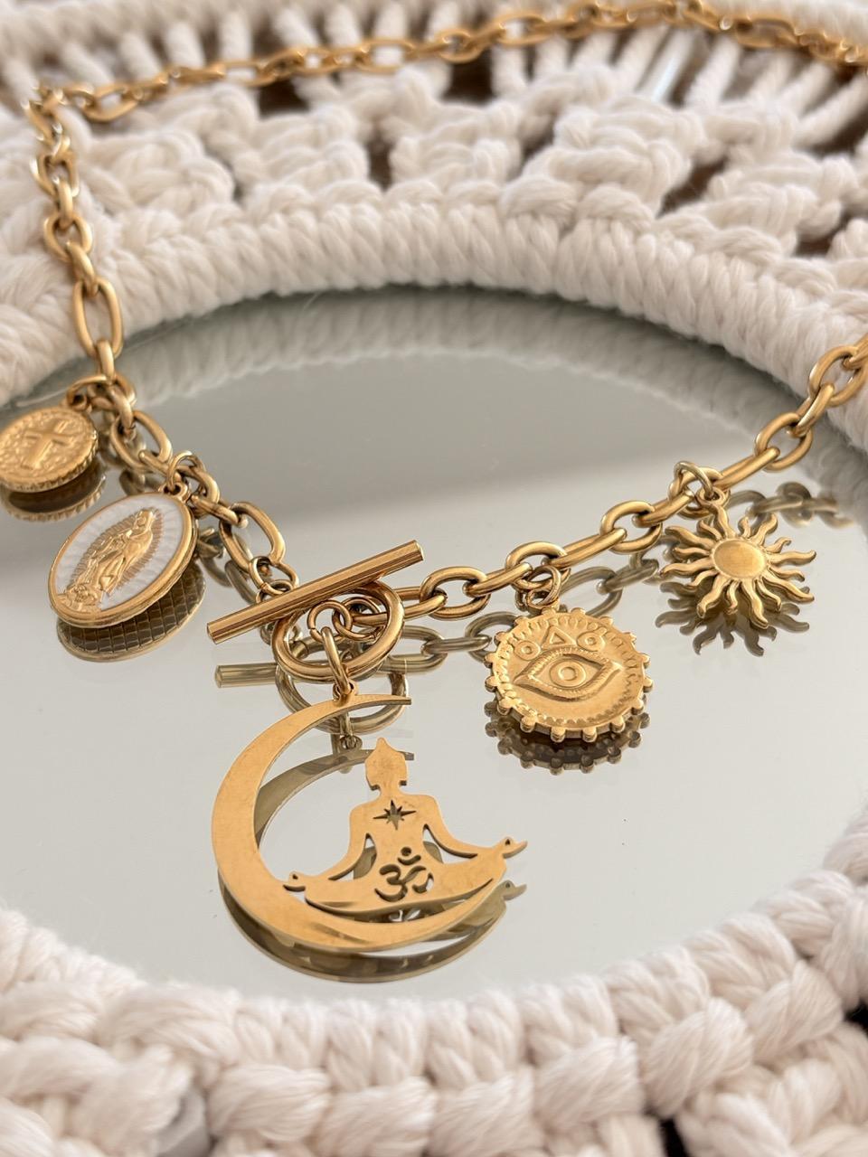 Collier Ras de Cou « Era » – Grigri Spirit – Image 2