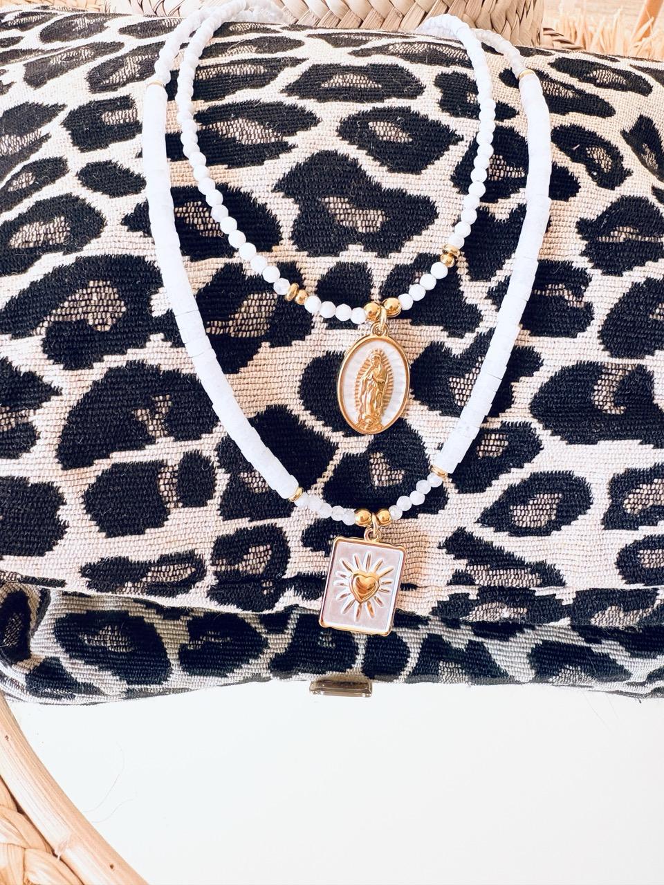 Collier Ras de Cou « Aura » – Pierre de Lune & Talisman – Image 5